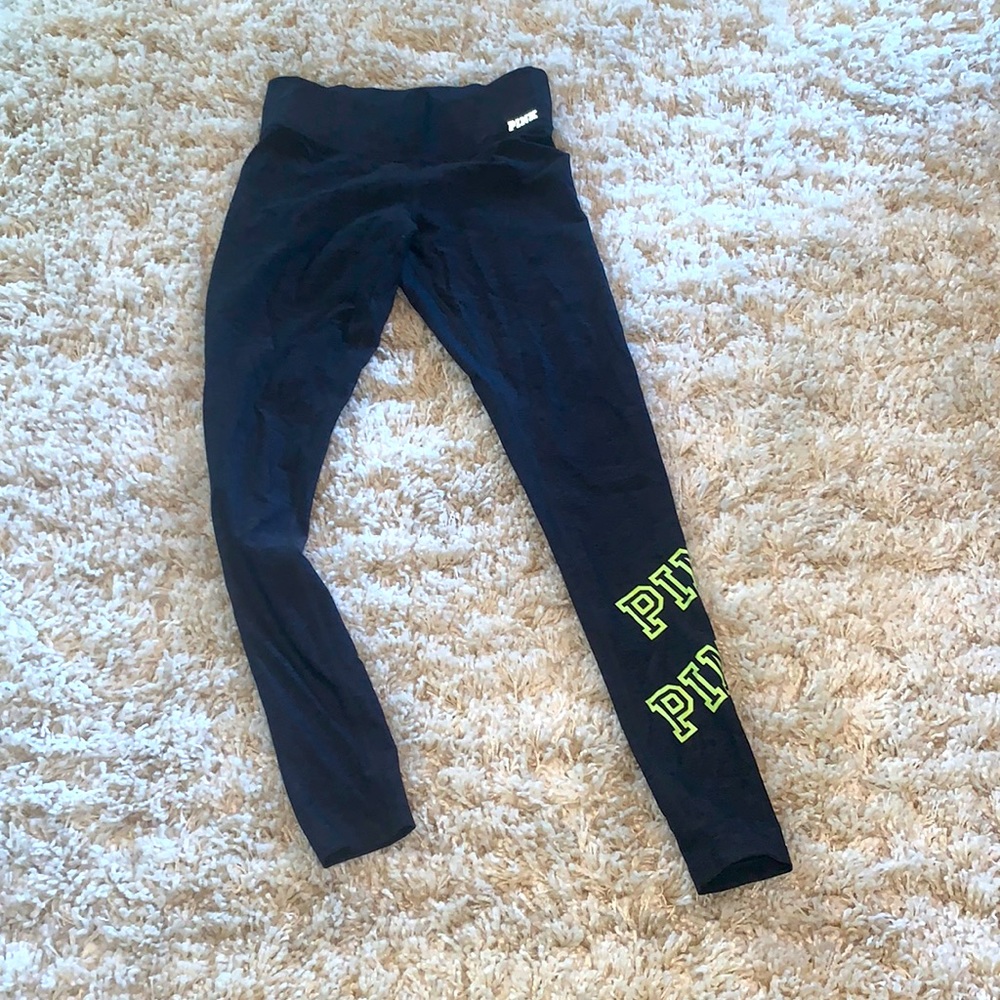 Pink Victoria’s Secret ultimate yoga leggings